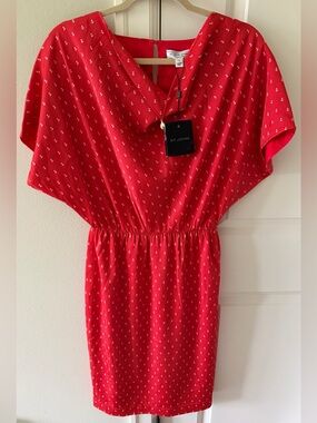 St. John Sport sea coral Short-Sleeve Dress Size 2